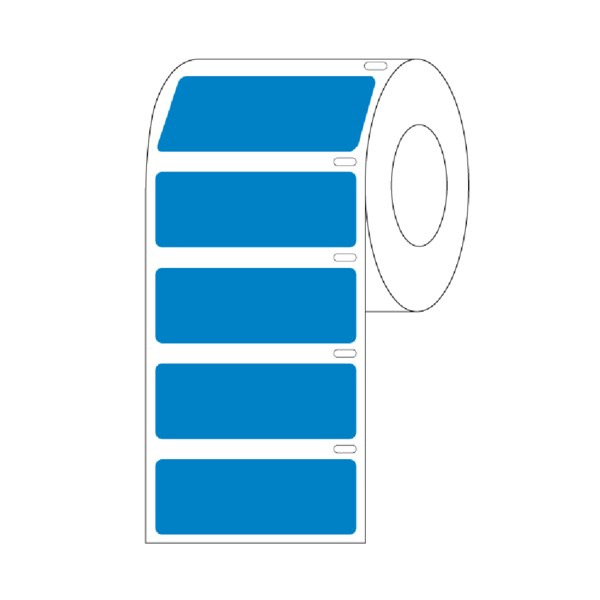 Direct Thermal Cryo 51x19mm for Lg Tubes/Racks/Boxes Blue Roll Form